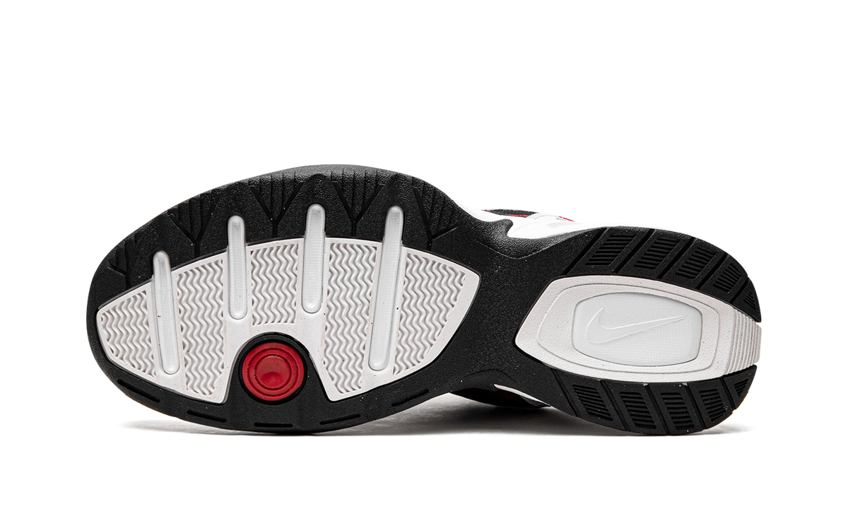 Overkicks - Nike Air Monarch IV White Black (415445-101) - vista superior