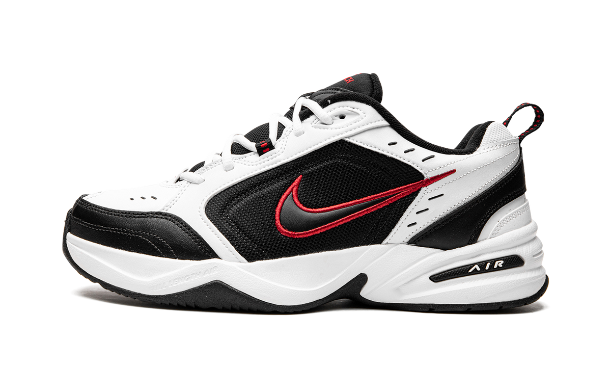 Overkicks - Nike Air Monarch IV White Black (415445-101) - detalle