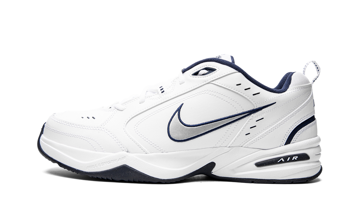 Overkicks - Nike Air Monarch IV White Navy (415445-102) - detalle