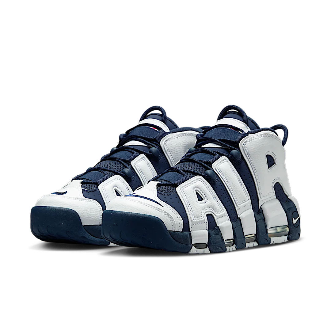 Overkicks - Nike Air More Uptempo 96 Olympic (2024) (FQ8182-100) - vista trasera