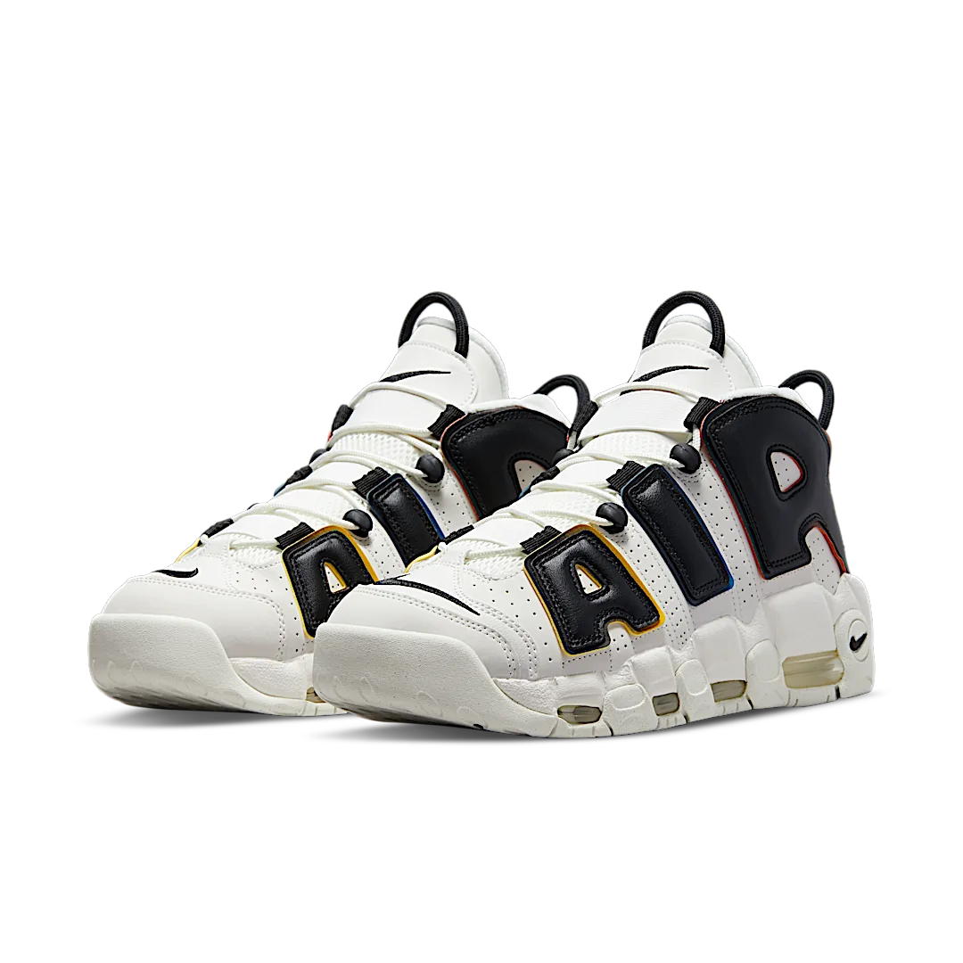 Overkicks - Nike Air More Uptempo 96 Trading Cards Primary Colors (DM1297-100) - vista trasera