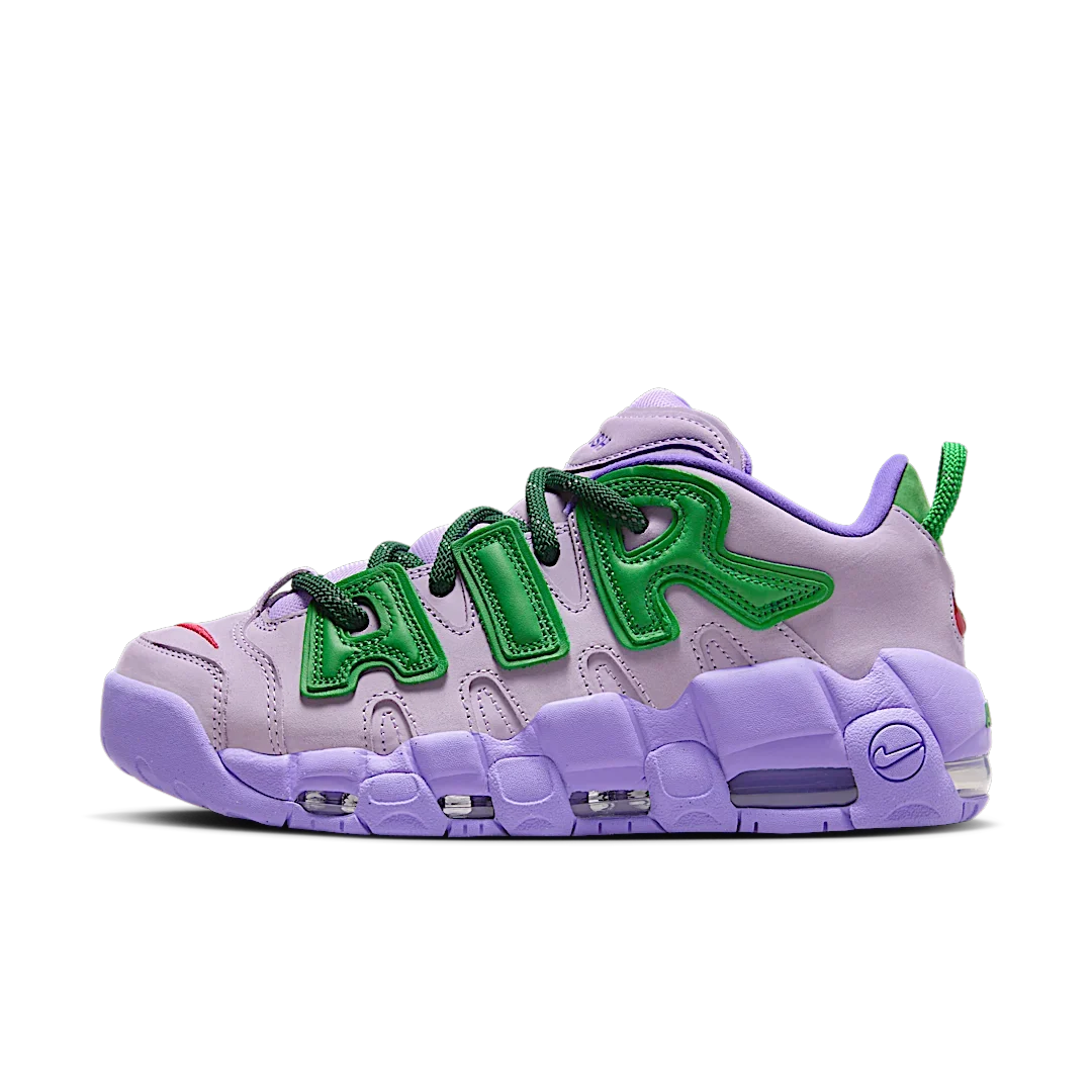 Overkicks - Nike Air More Uptempo Low AMBUSH Lilac (FB1299-500) - vista lateral
