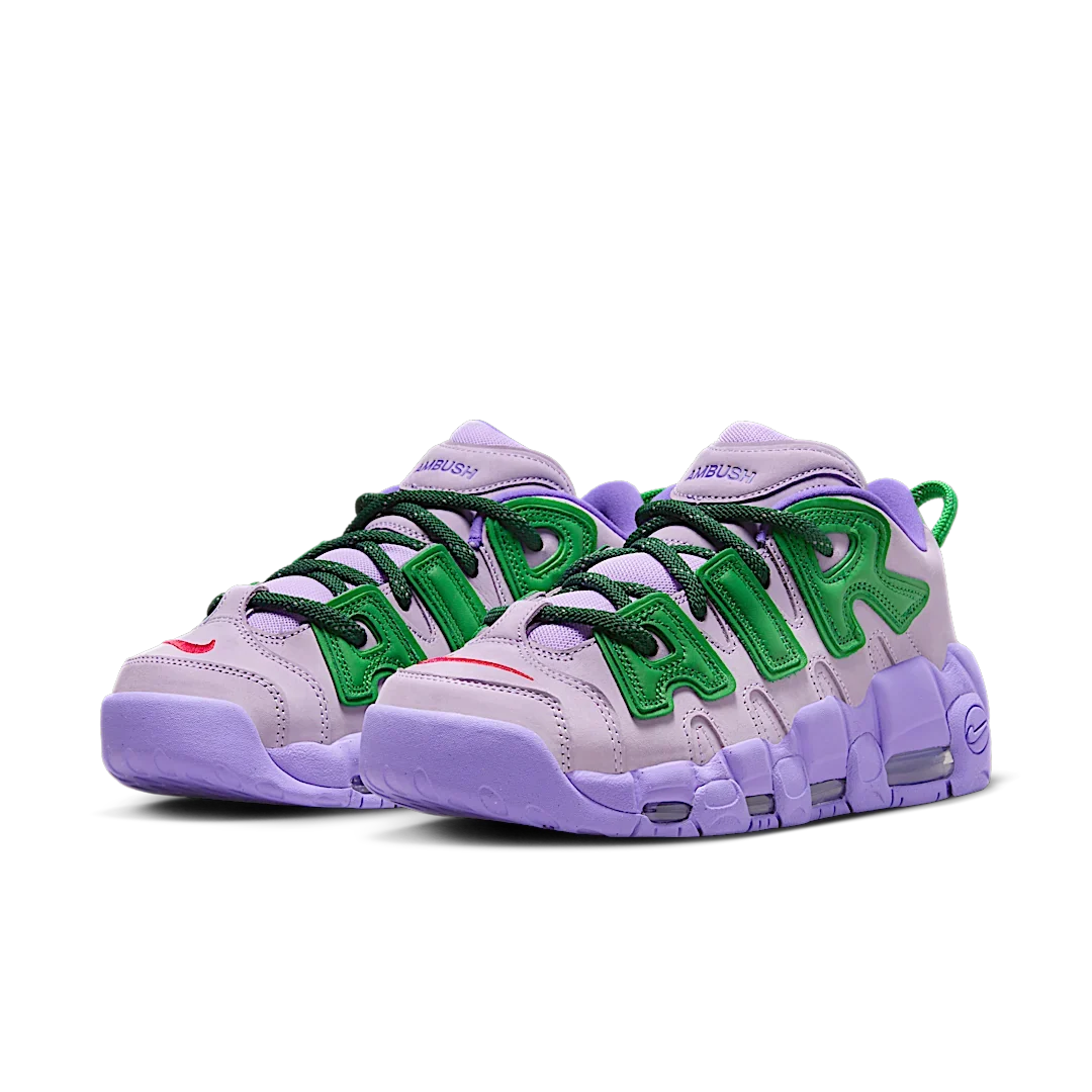 Overkicks - Nike Air More Uptempo Low AMBUSH Lilac (FB1299-500) - vista trasera