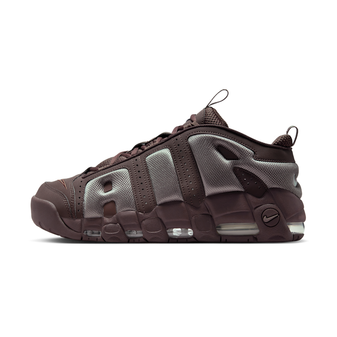Overkicks - Nike Air More Uptempo Low Baroque Brown Cave Stone (FZ3055-200) - vista lateral