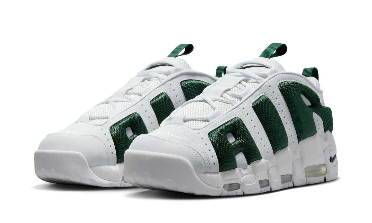 Overkicks - Nike Air More Uptempo Low White Fir (FZ3055-102) - vista trasera