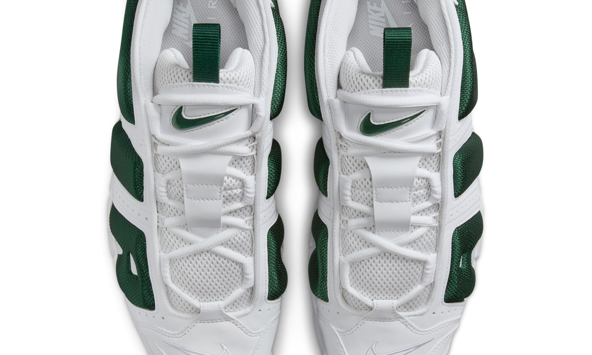 Overkicks - Nike Air More Uptempo Low White Fir (FZ3055-102) - vista superior