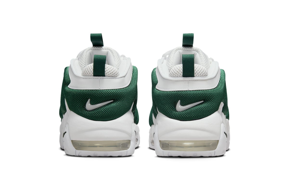 Overkicks - Nike Air More Uptempo Low White Fir (FZ3055-102) - detalle talon