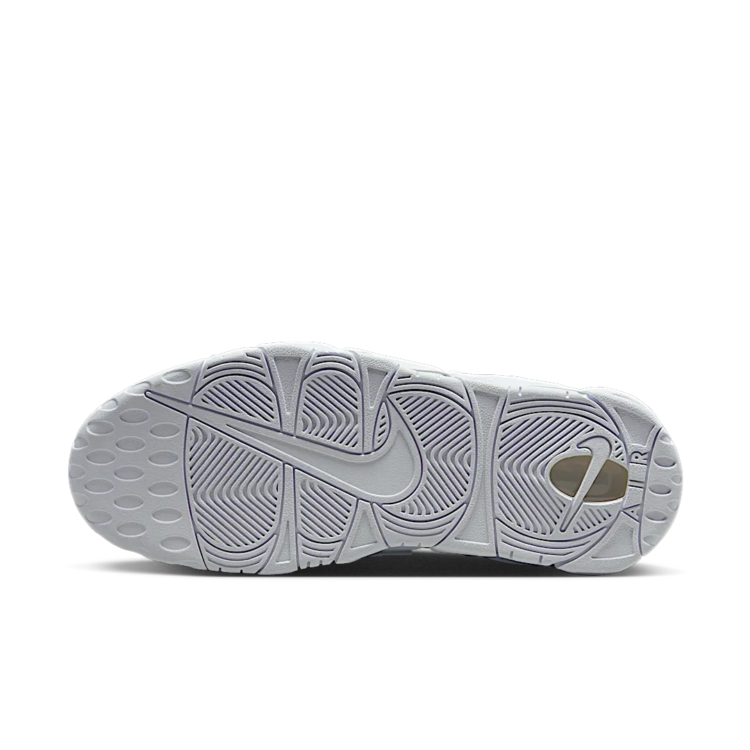 Overkicks - Nike Air More Uptempo Triple White (921948-100) - detalle suela