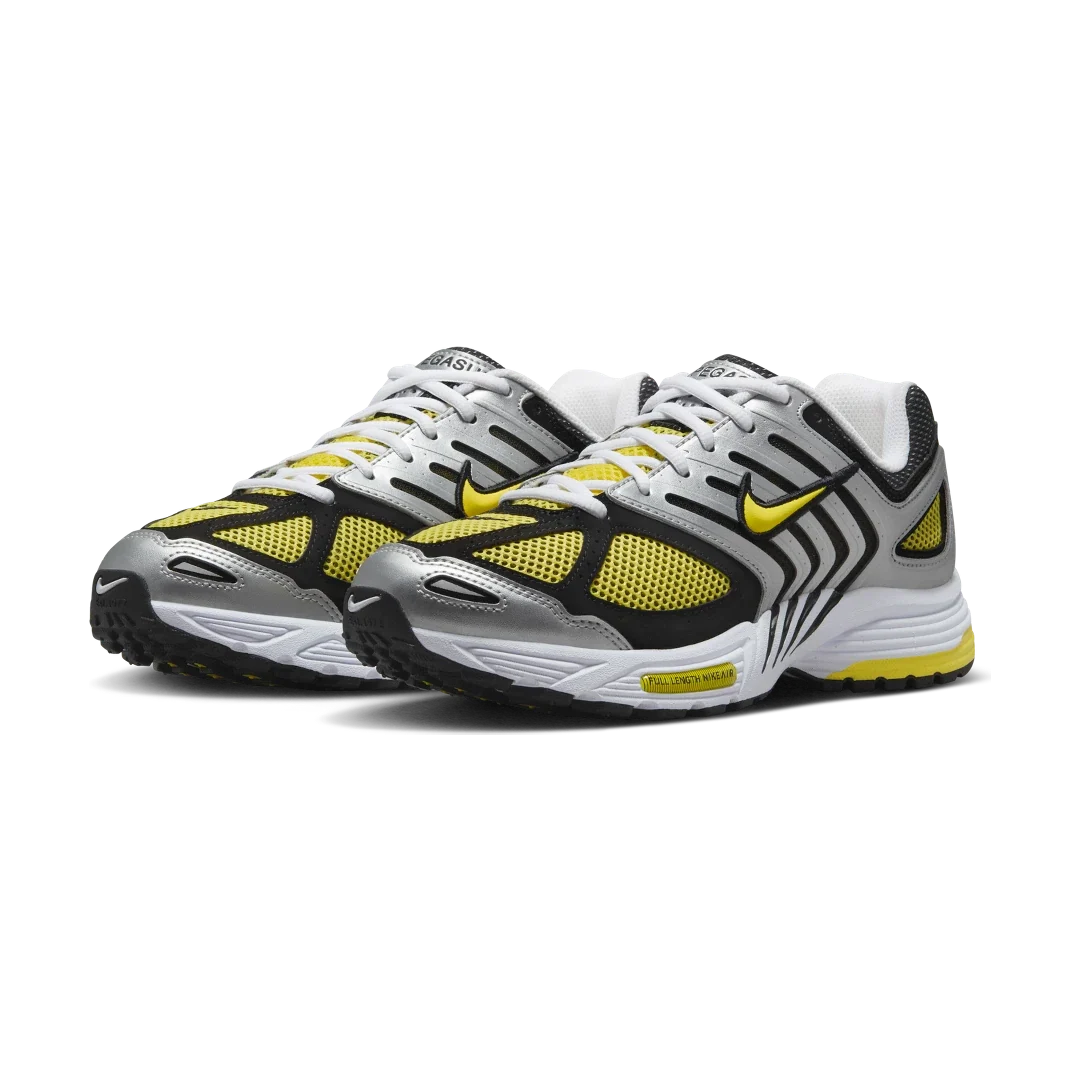 Overkicks - Nike Air Peg 2K5 Opti Yellow Metallic Silver (Womens) (HQ5718-100) - vista trasera