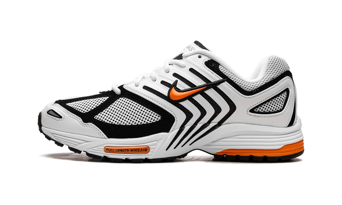 Overkicks - Nike Air Peg 2K5 White Safety Orange Black (HQ5403-103) - vista lateral