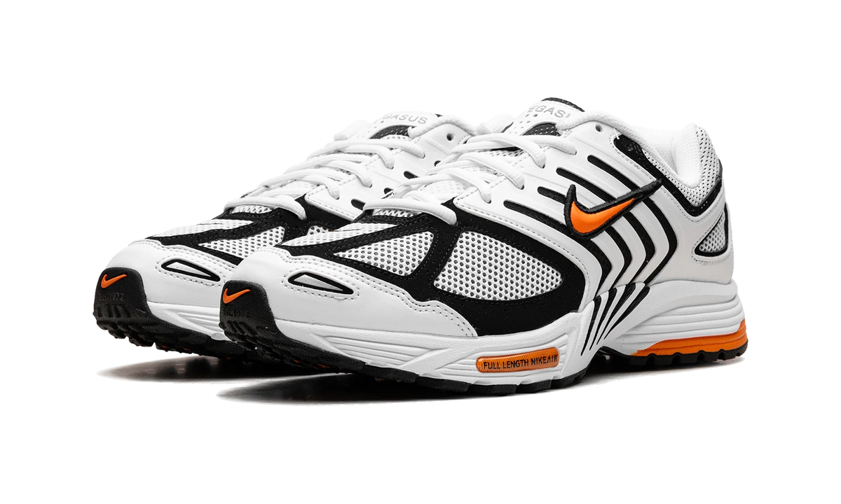 Overkicks - Nike Air Peg 2K5 White Safety Orange Black (HQ5403-103) - vista trasera