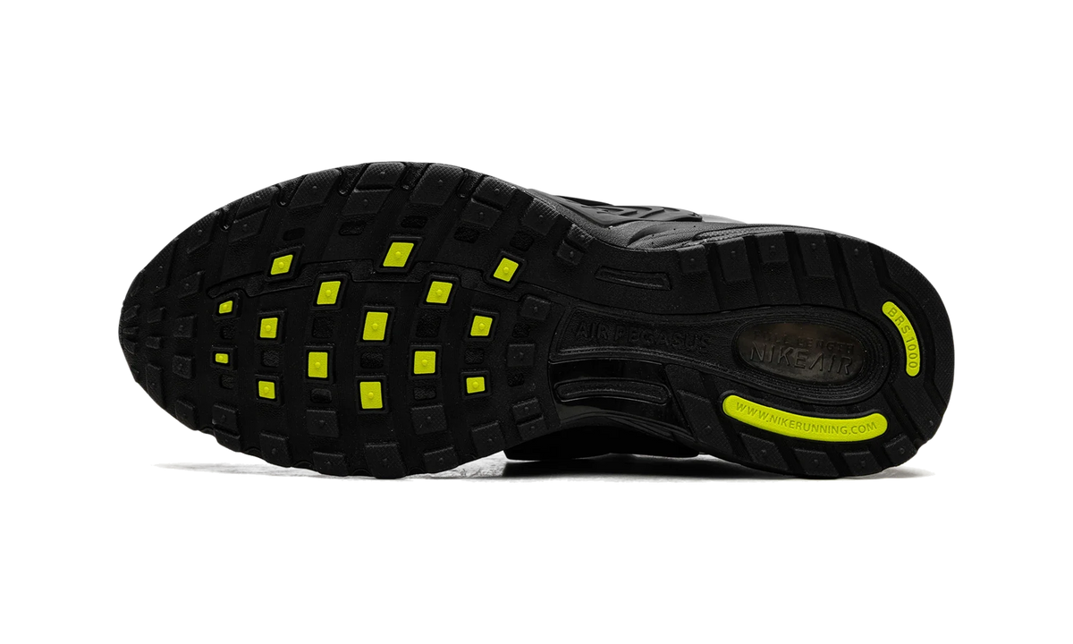 Overkicks - Nike Air Pegasus Wave Black Anthracite (IB0612-001) - vista superior