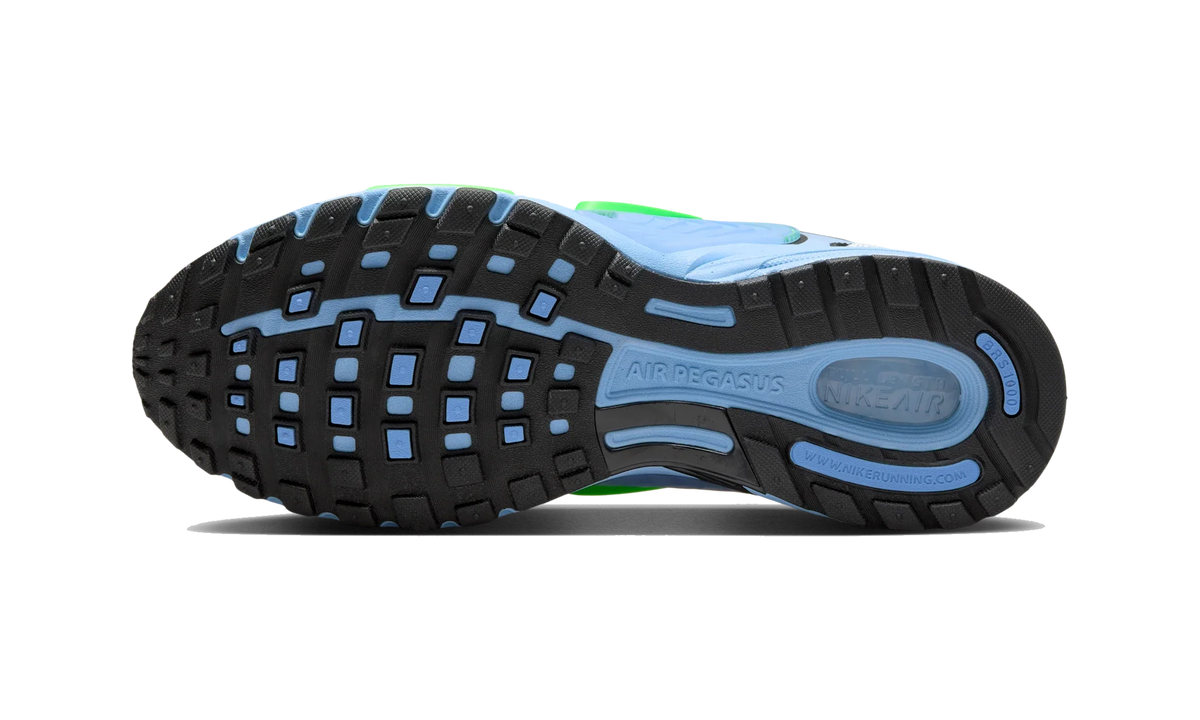 Overkicks - Nike Air Pegasus Wave Football Grey Green Strike (IB0612-006) - par completo