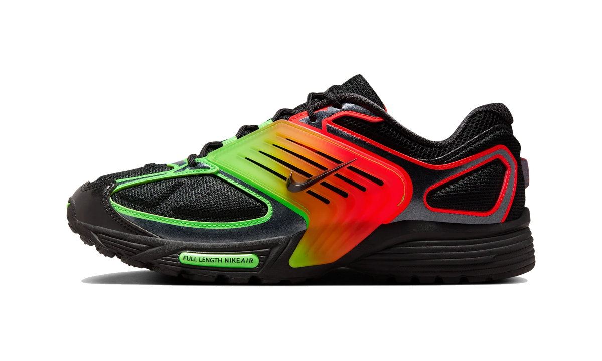 Overkicks - Nike Air Pegasus Wave SE Bright Crimson Green Strike (IB2984-001) - vista lateral
