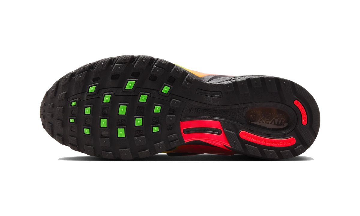 Overkicks - Nike Air Pegasus Wave SE Bright Crimson Green Strike (IB2984-001) - par completo