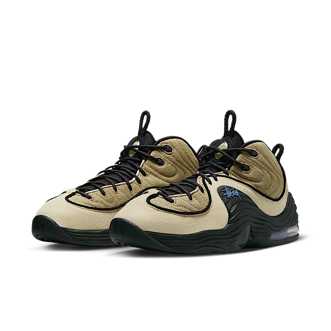 Overkicks - Nike Air Penny 2 Stussy Rattan Limestone (DX6934-200) - vista trasera