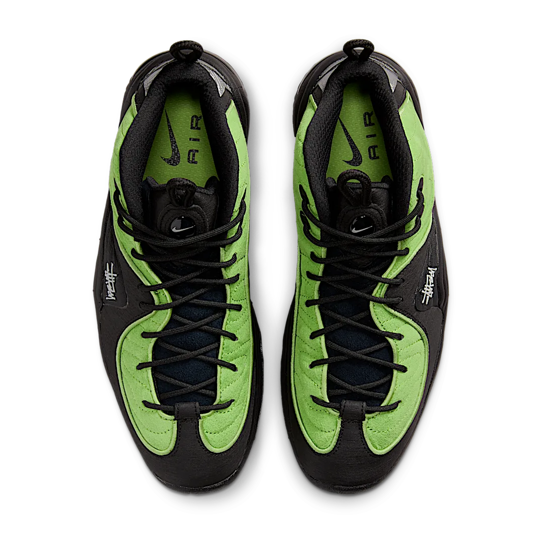 Overkicks - Nike Air Penny 2 Stussy Vivid Green Black (DX6933-300) - par completo