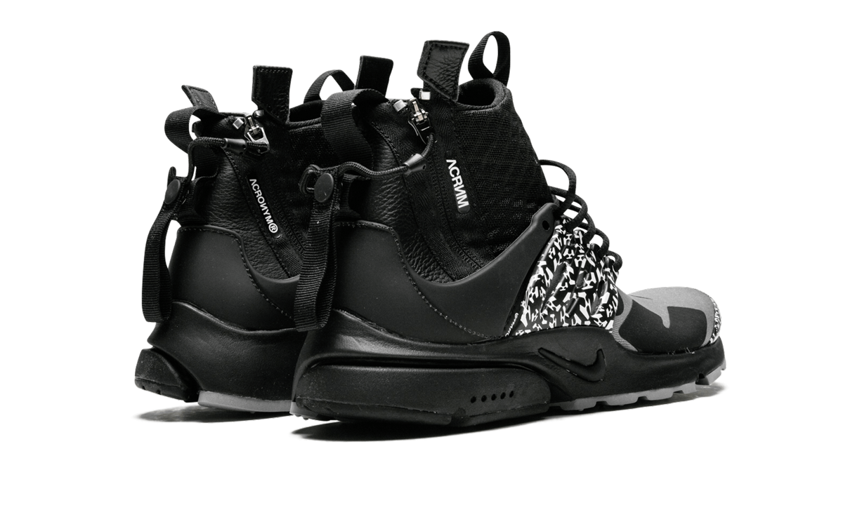Overkicks - Nike Air Presto Mid Acronym Cool Grey (AH7832-001) - par completo