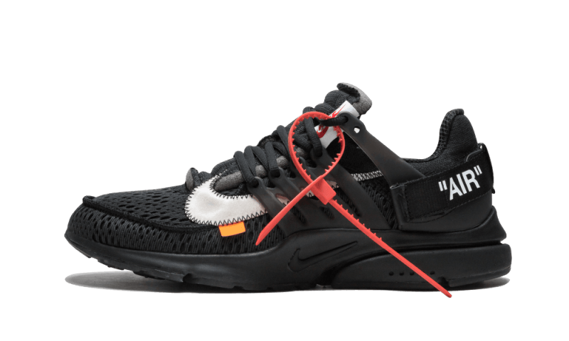 Overkicks - Nike Air Presto Off-White Black 2018 (AA3830-002) - vista lateral
