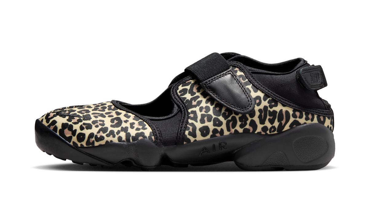 Overkicks - Nike Air Rift Breathe Leopard (Womens) (IR5696-010) - vista lateral