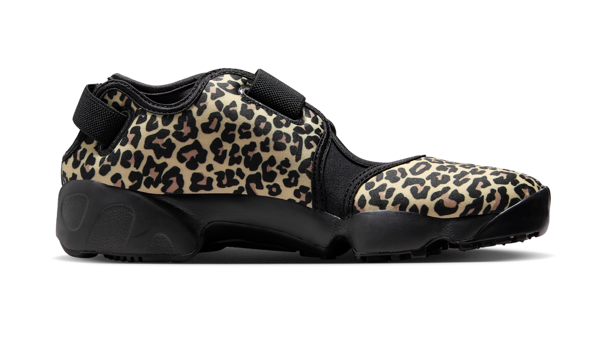 Overkicks - Nike Air Rift Breathe Leopard (Womens) (IR5696-010) - detalle suela