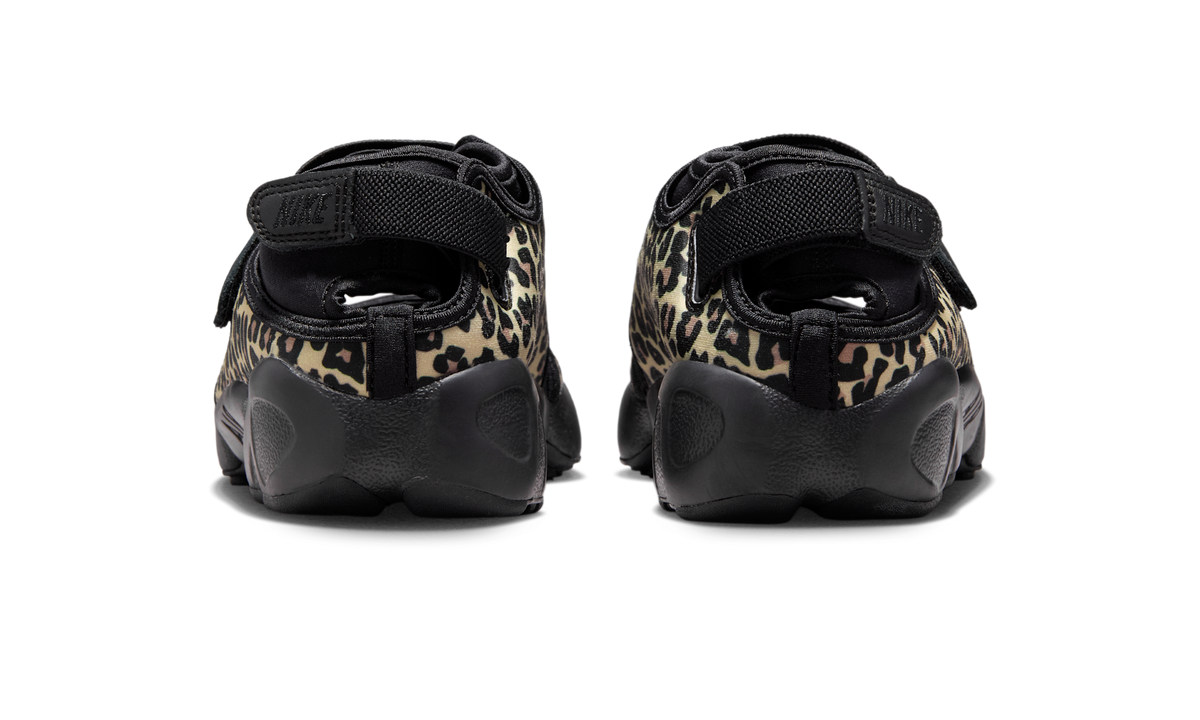 Overkicks - Nike Air Rift Breathe Leopard (Womens) (IR5696-010) - detalle talon