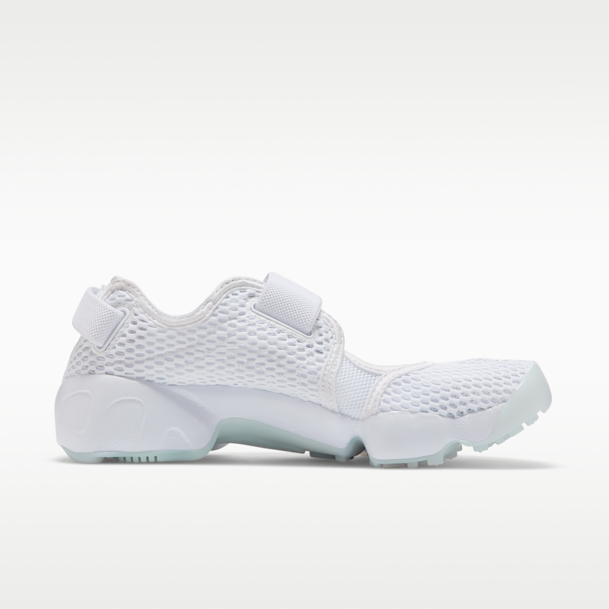 Overkicks - Nike Air Rift Breathe Pure Platinum (Womens) (848386-100) - detalle suela