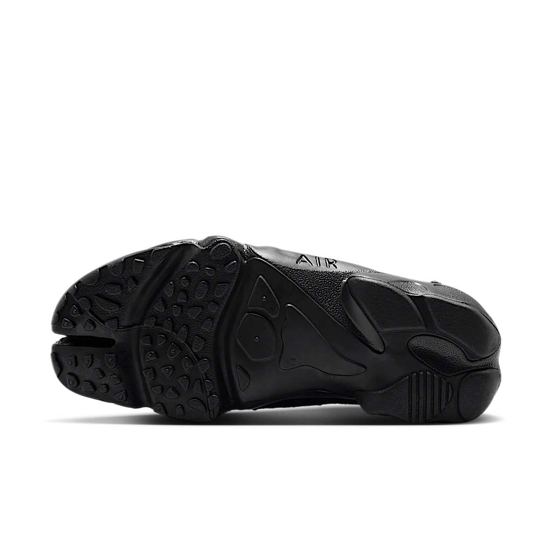 Overkicks - Nike Air Rift Breathe Triple Black (Womens) (DN1338-004) - detalle suela