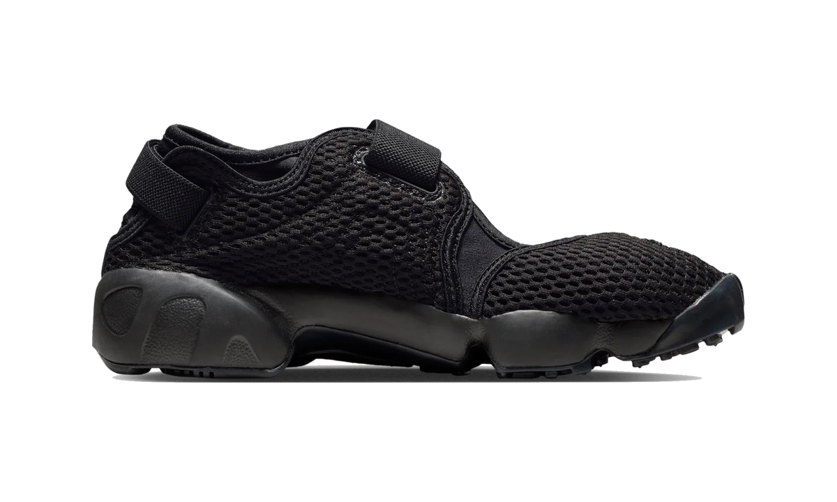 Overkicks - Nike Air Rift Mesh Black (Womens) (IW8074-001) - detalle suela