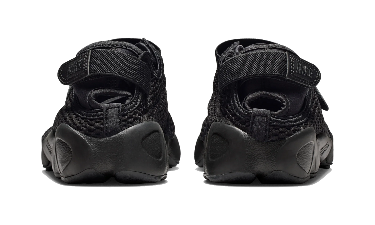 Overkicks - Nike Air Rift Mesh Black (Womens) (IW8074-001) - detalle talon