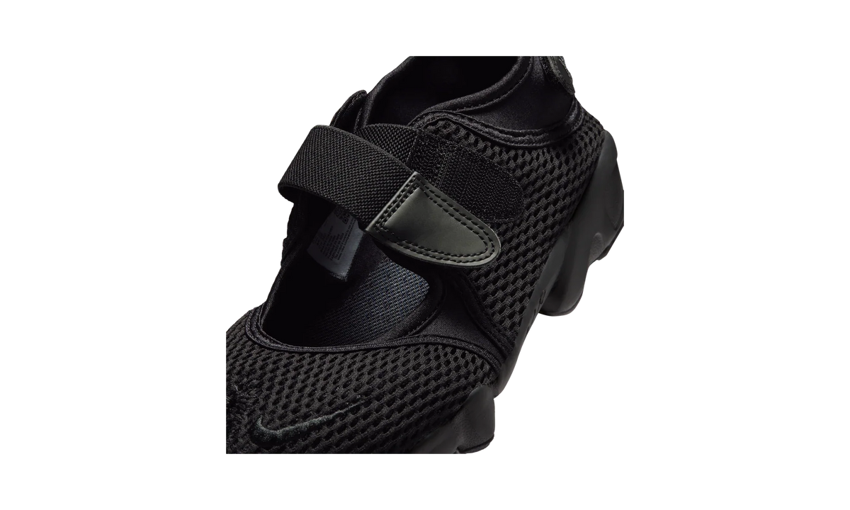 Overkicks - Nike Air Rift Mesh Black (Womens) (IW8074-001) - detalle lateral interior