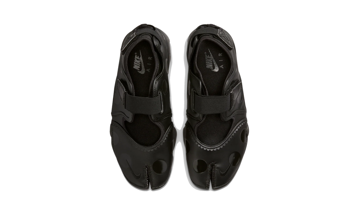 Overkicks - Nike Air Rift Polka Dots Triple Black (Womens) (IR1226-002) - vista superior