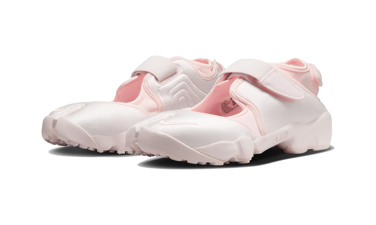 Overkicks - Nike Air Rift Premium SE Light Soft Pink Ribbons (Womens) (HQ3761-640) - detalle