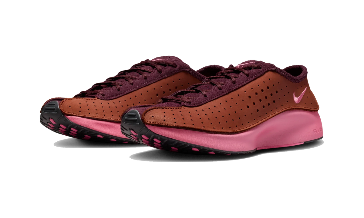 Overkicks - Nike Air Superfly Cinnamon Burgundy Crush (Womens) (HQ7955-202) - vista trasera