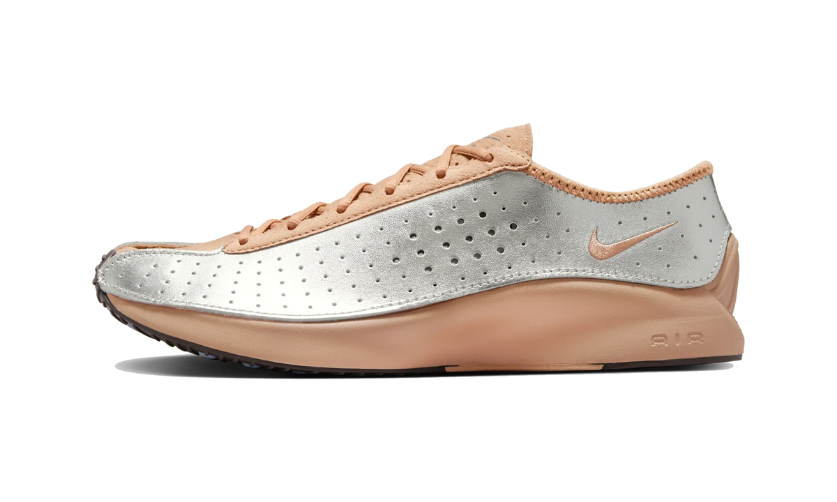 Overkicks - Nike Air Superfly Elm Brown Metallic Silver (Womens) (IB5824-200) - vista lateral
