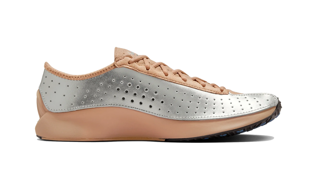 Overkicks - Nike Air Superfly Elm Brown Metallic Silver (Womens) (IB5824-200) - detalle suela