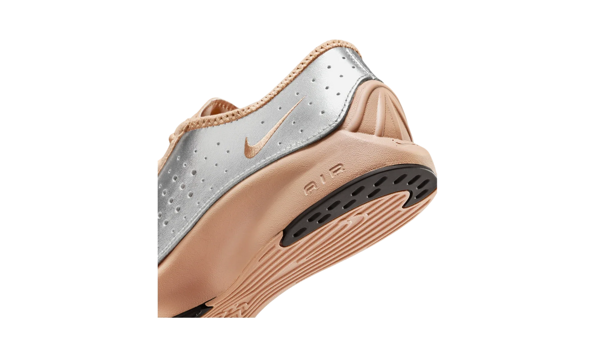 Overkicks - Nike Air Superfly Elm Brown Metallic Silver (Womens) (IB5824-200) - detalle