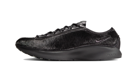Overkicks - Nike Air Superfly LX Black Pony Hair (Womens) (HQ9148-001) - vista lateral