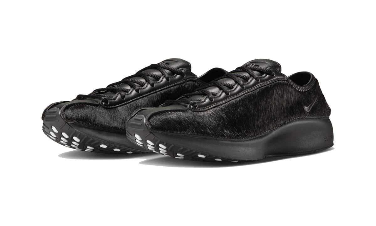 Overkicks - Nike Air Superfly LX Black Pony Hair (Womens) (HQ9148-001) - vista trasera