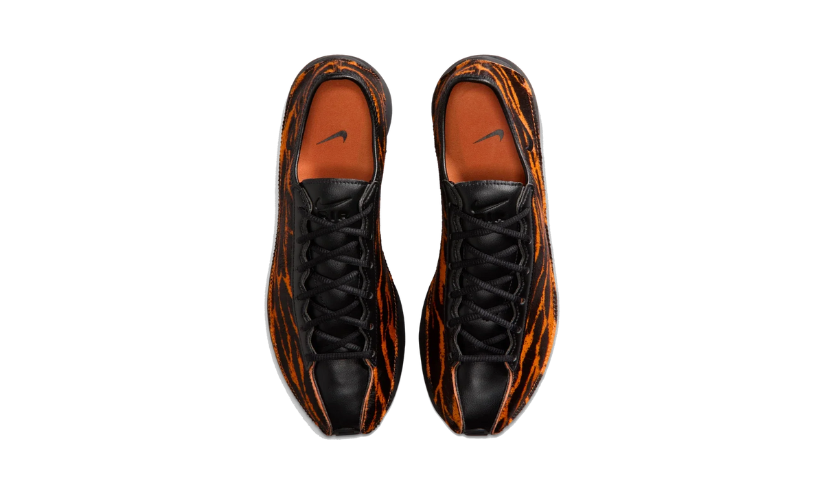 Overkicks - Nike Air Superfly LX Tiger Print Pony Hair (Womens) (HQ9148-800) - vista superior