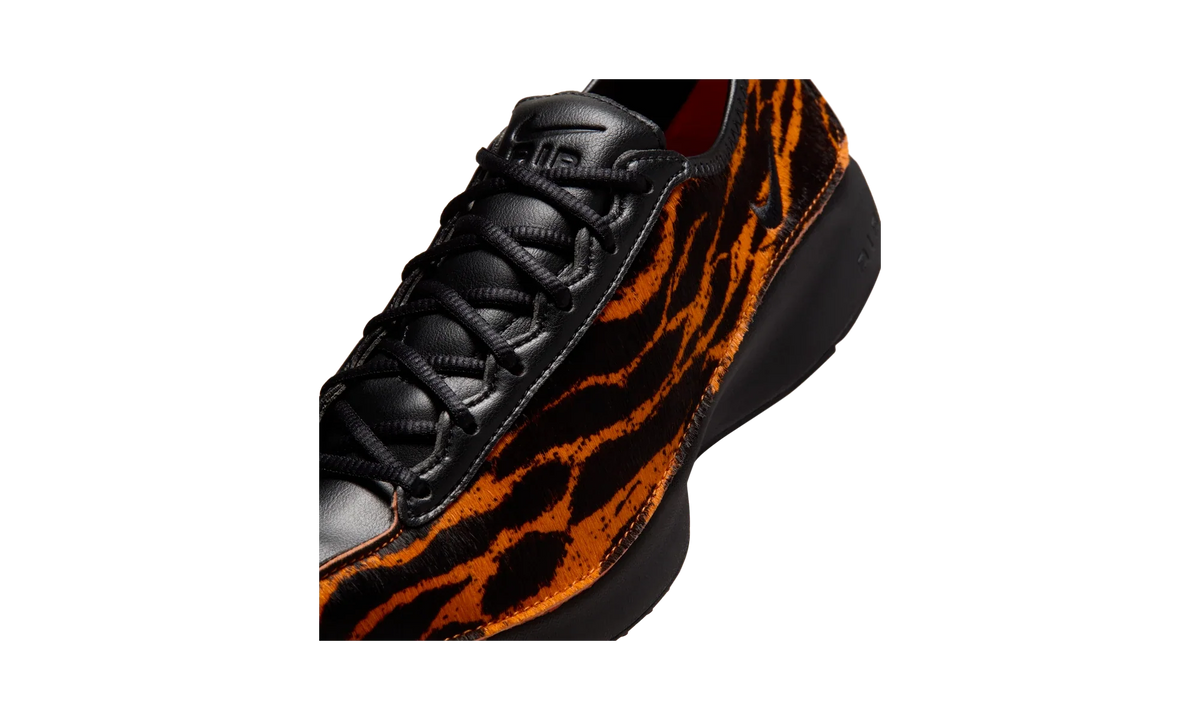 Overkicks - Nike Air Superfly LX Tiger Print Pony Hair (Womens) (HQ9148-800) - detalle lateral interior