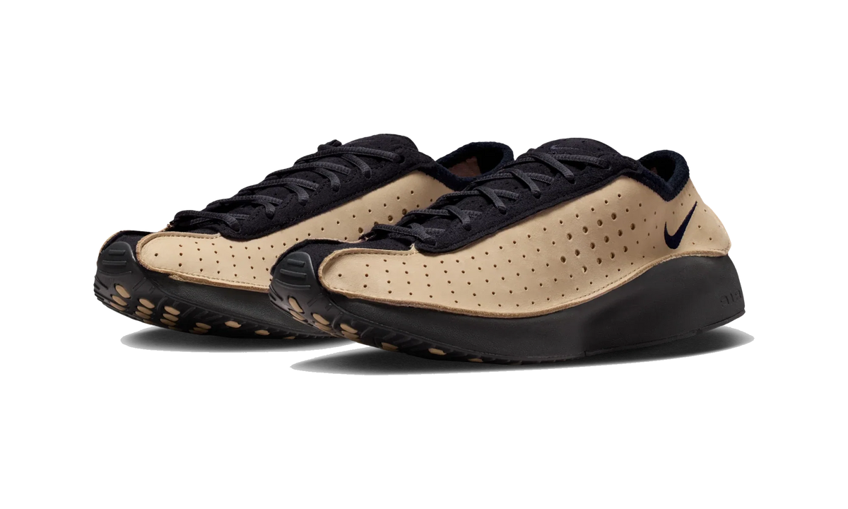 Overkicks - Nike Air Superfly Linen Black (Womens) (HQ7955-203) - vista trasera