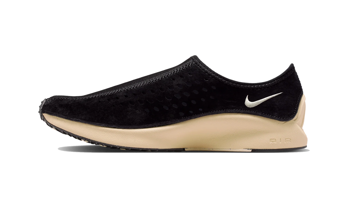 Overkicks - Nike Air Superfly Moc Black Muslin (Womens) (HV8628-001) - vista lateral