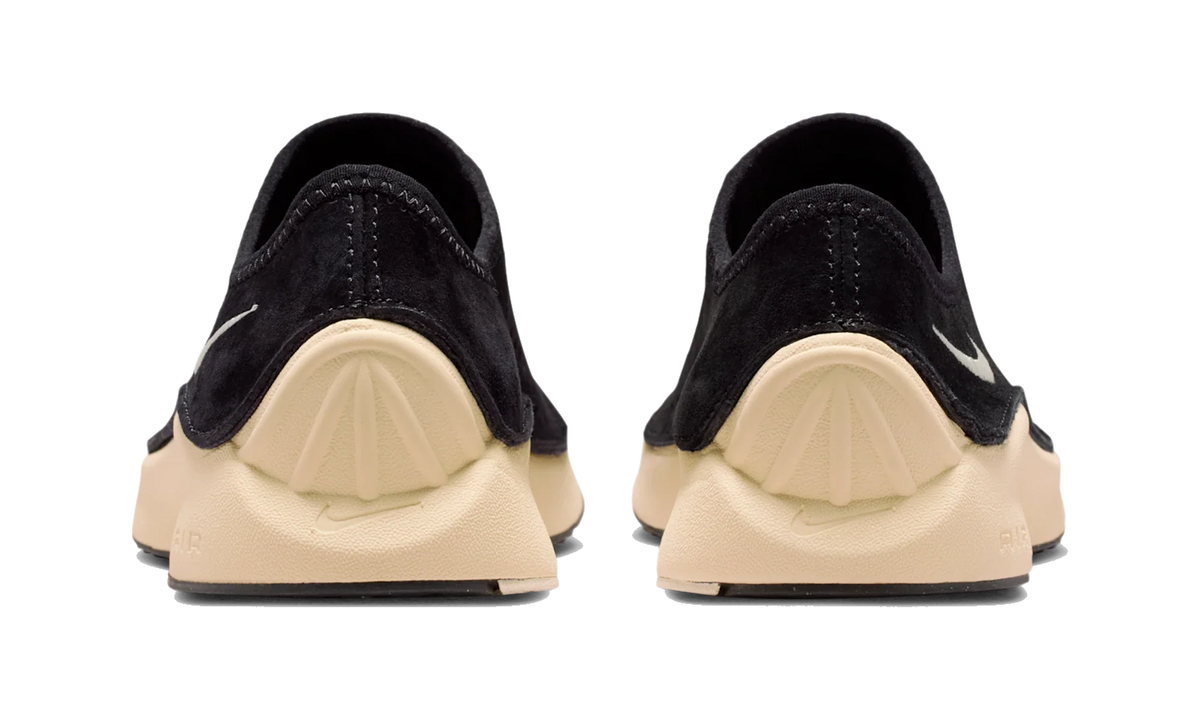Overkicks - Nike Air Superfly Moc Black Muslin (Womens) (HV8628-001) - detalle talon