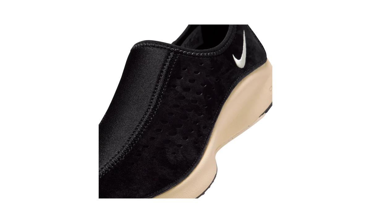 Overkicks - Nike Air Superfly Moc Black Muslin (Womens) (HV8628-001) - detalle lateral interior