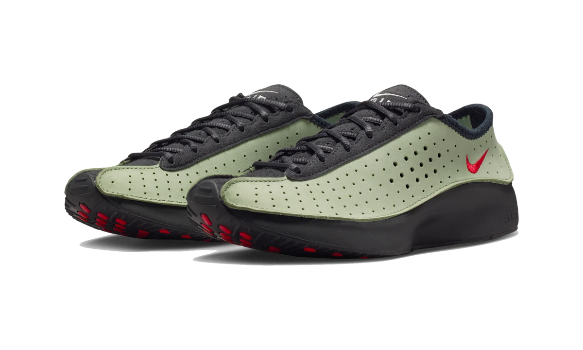 Overkicks - Nike Air Superfly Oil Green Black (Womens) (HQ7955-302) - vista trasera
