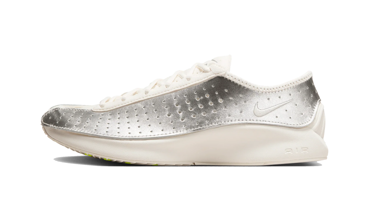 Overkicks - Nike Air Superfly Pale Ivory Metallic Silver (Womens) (IB5824-100) - vista lateral