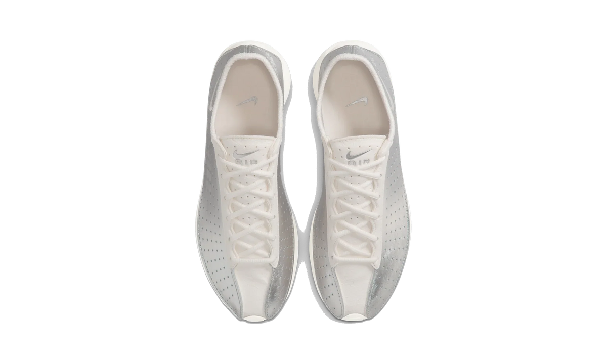 Overkicks - Nike Air Superfly Pale Ivory Metallic Silver (Womens) (IB5824-100) - vista superior