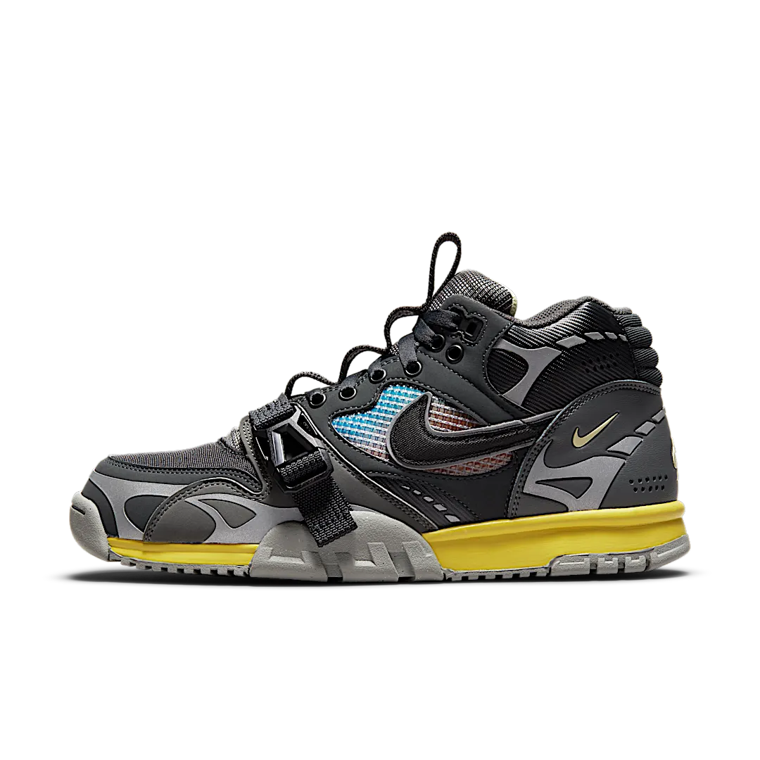 Overkicks - Nike Air Trainer 1 SP Dark Smoke Grey (DH7338-001) - vista lateral