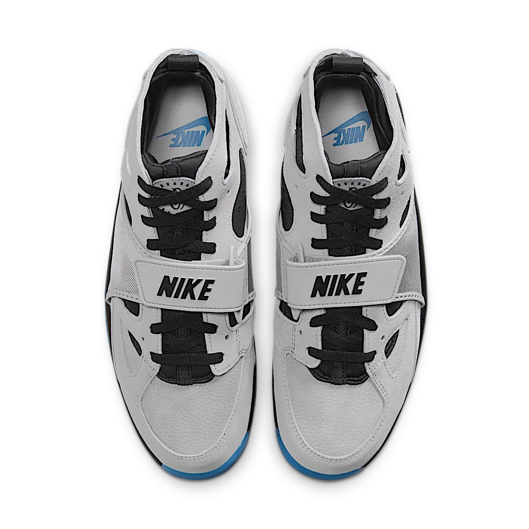 Overkicks - Nike Air Trainer Huarache Wolf Grey Star Blue (IH4469-012) - par completo